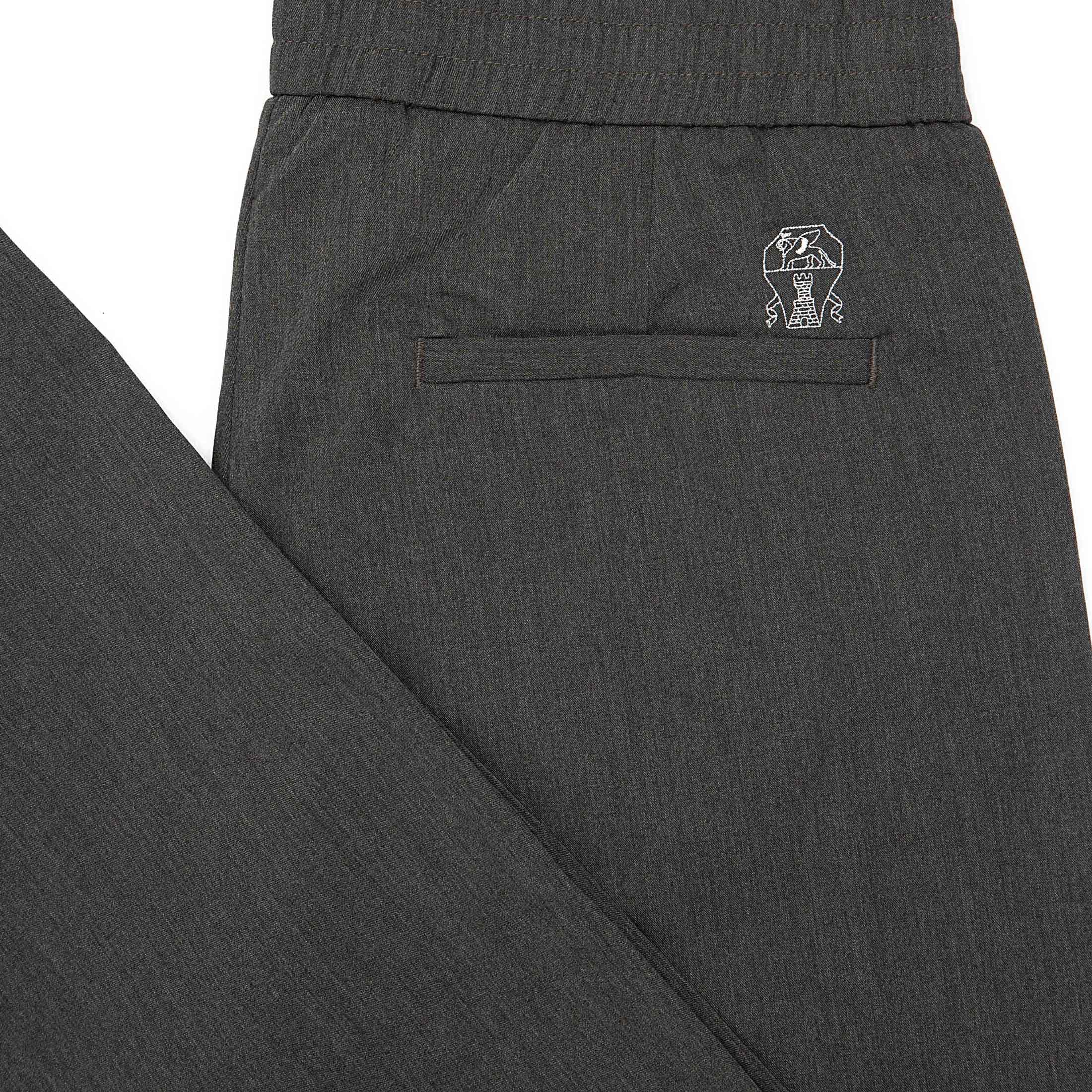 Brunello Cucinelli Italian Pant- Dark Grey