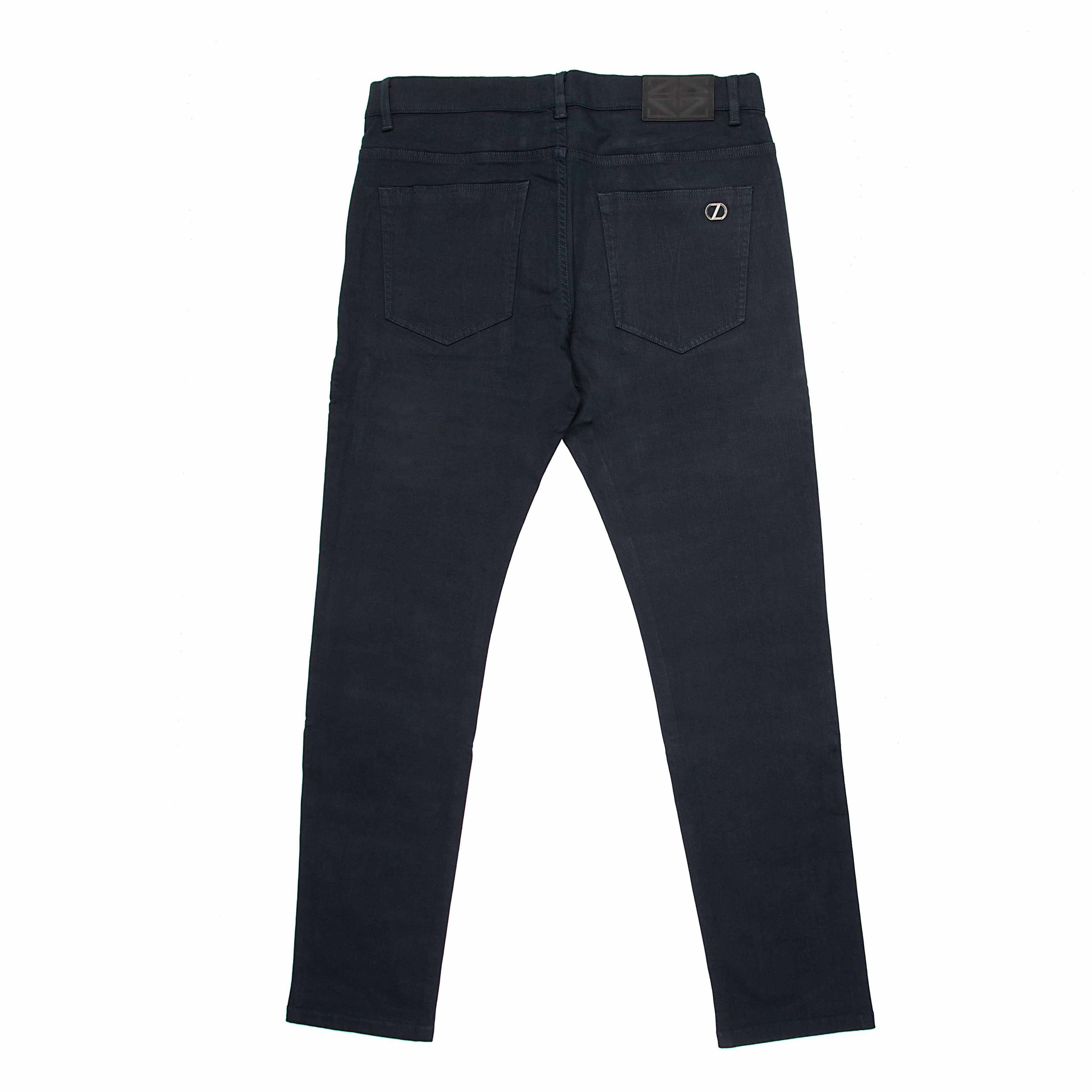 Zegna Italian Men's Dark Blue Pant