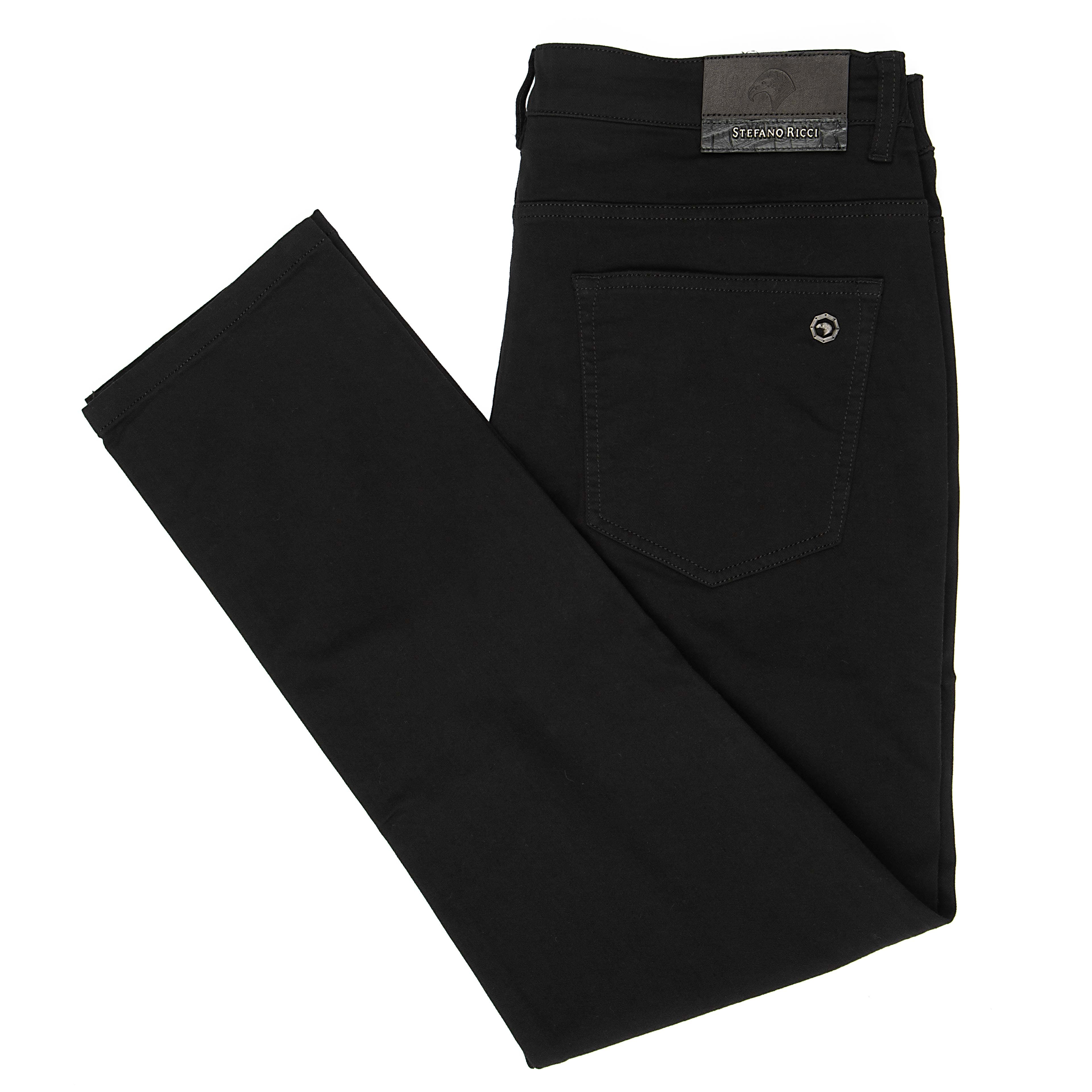 Stefano Ricci Italian Men's Black Pant