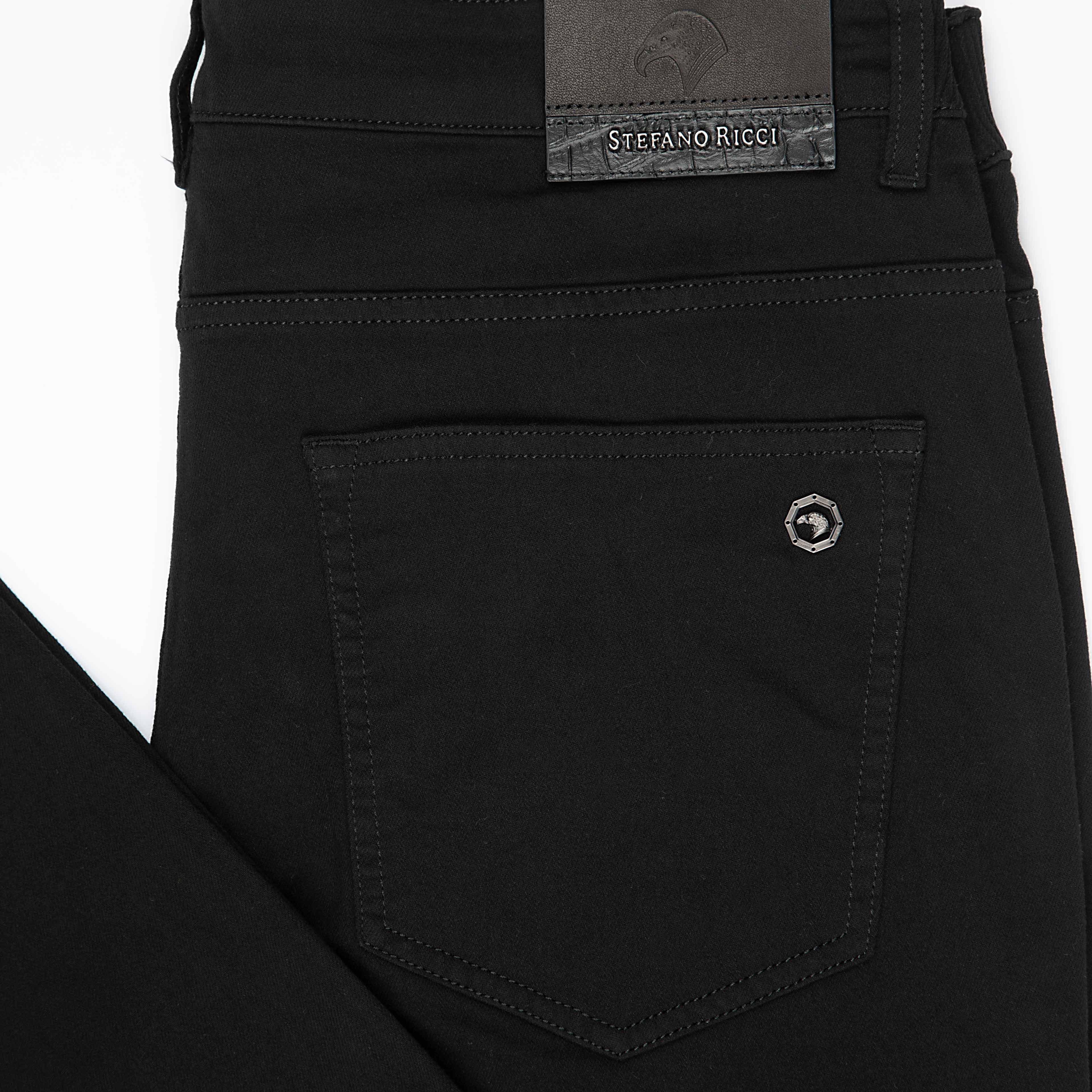 Stefano Ricci Italian Men's Black Pant