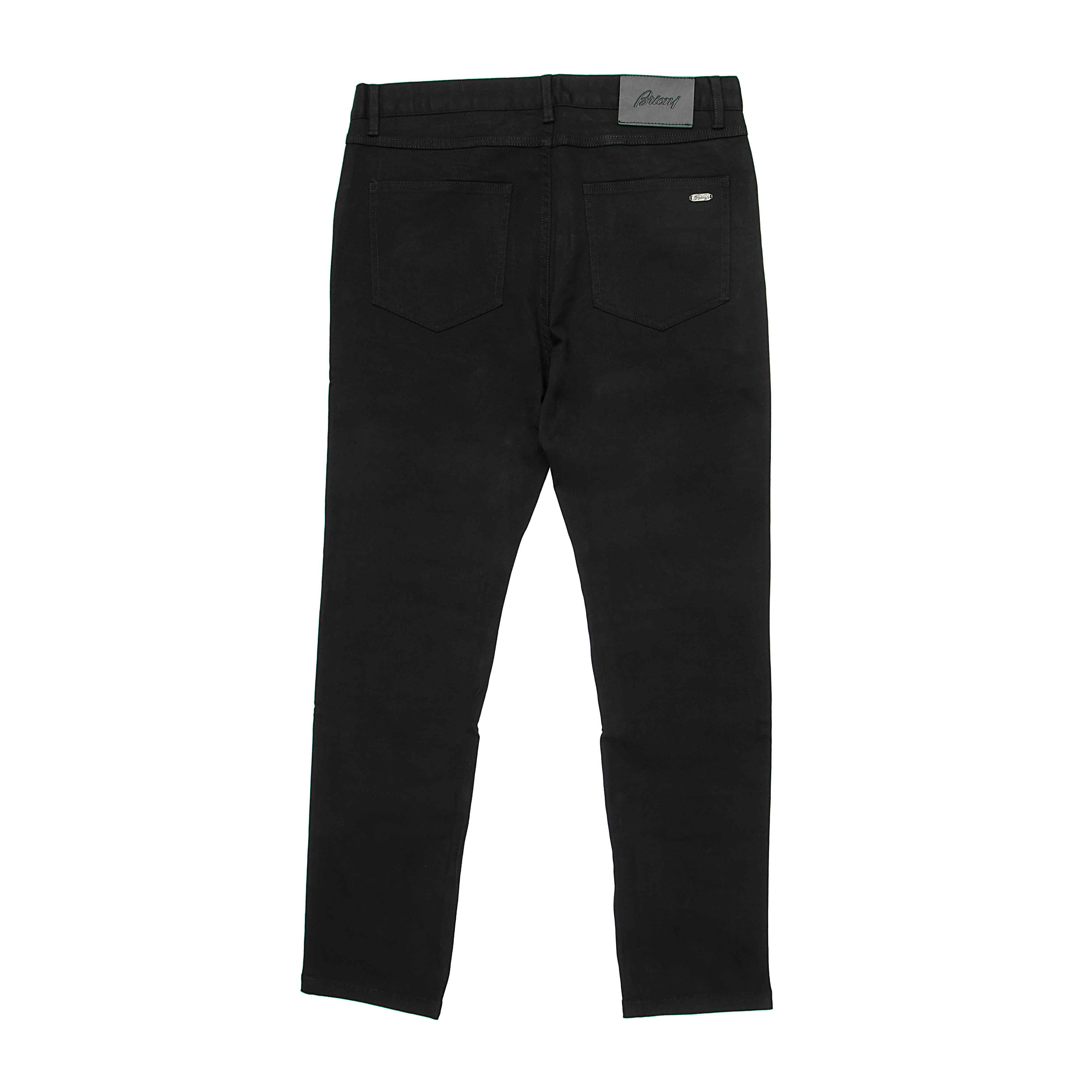 Men's Black Brioni Italian Pant