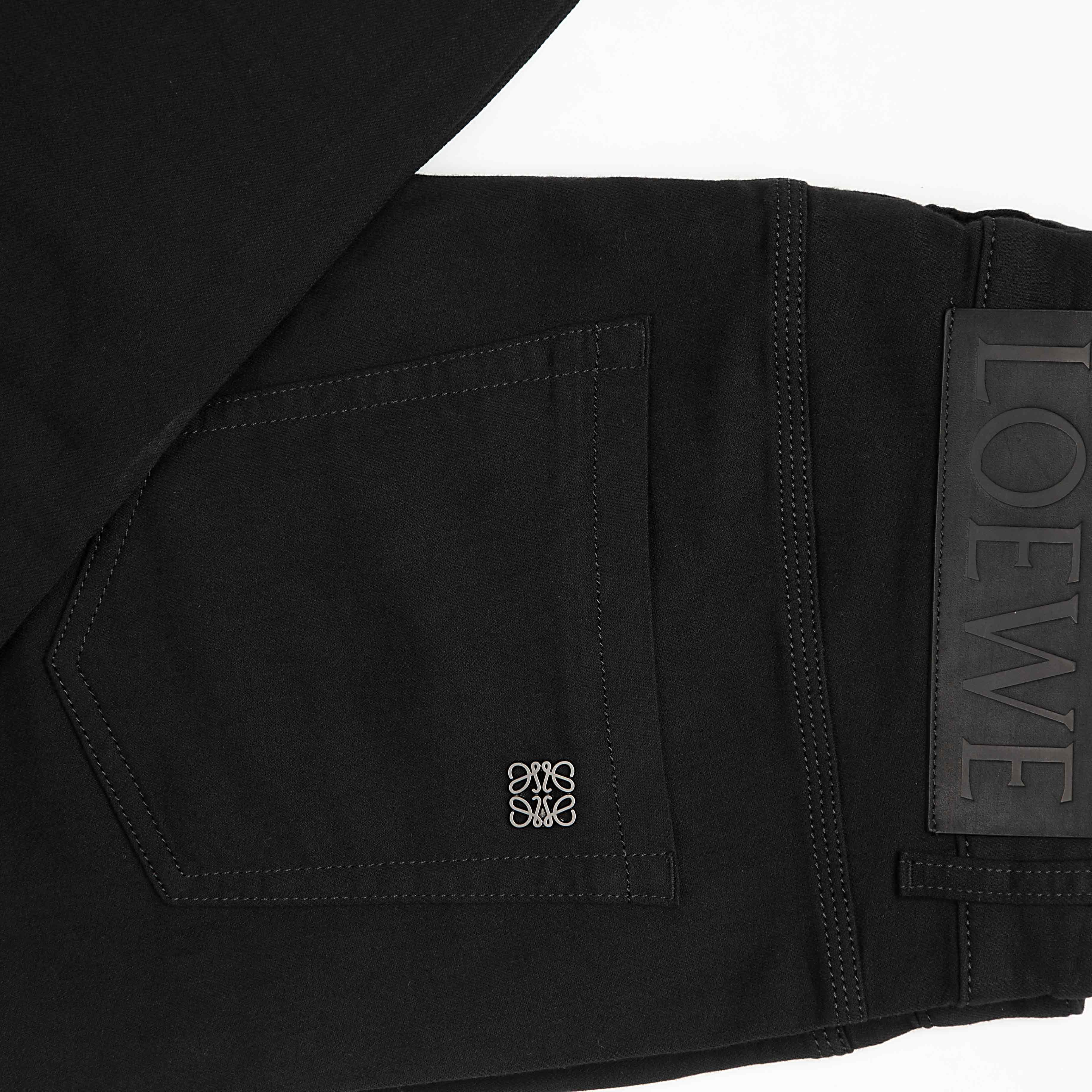 Men's Black Loewe Italian Pant