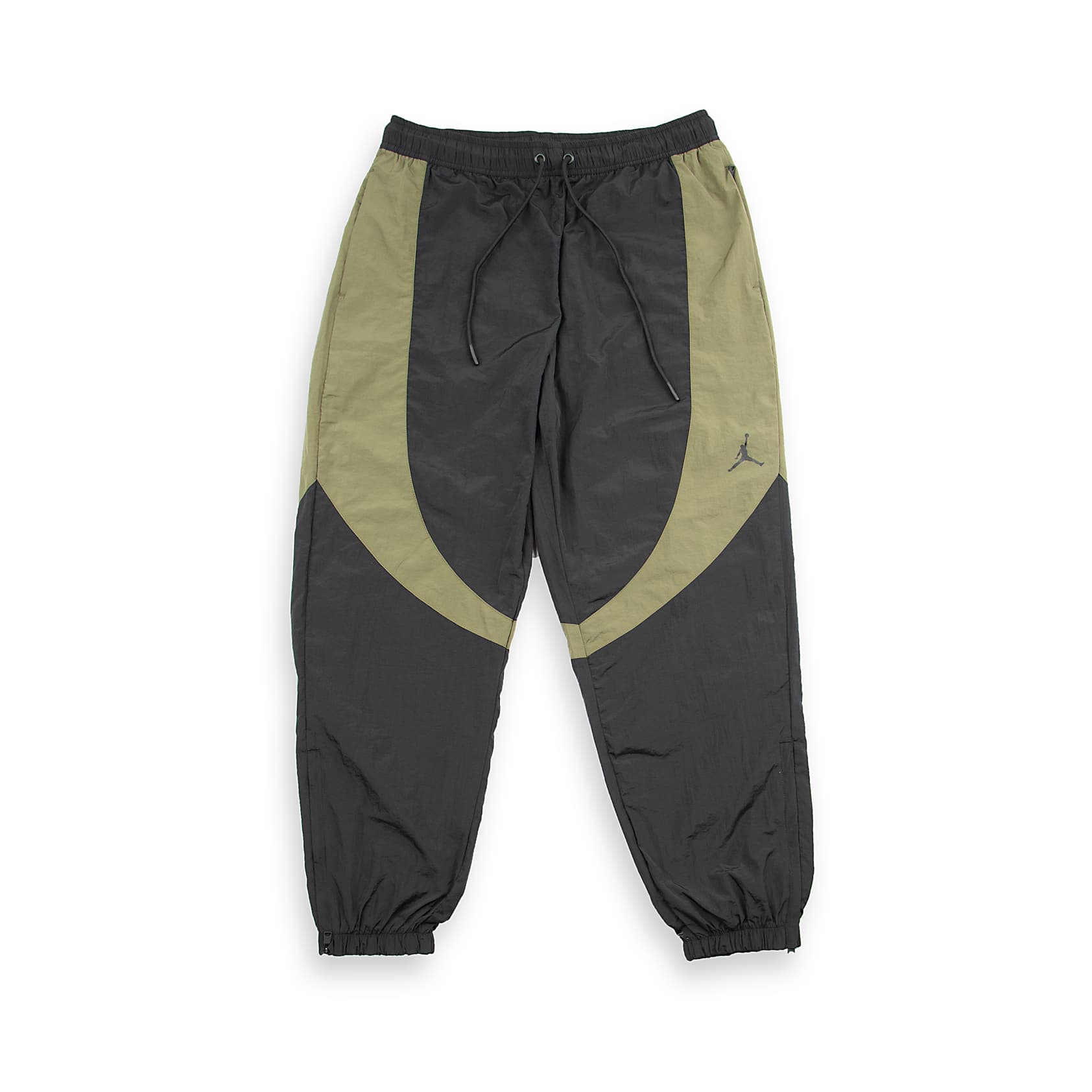 Jordan Sport Jam Warm-Up Pants, Black/Green Hue