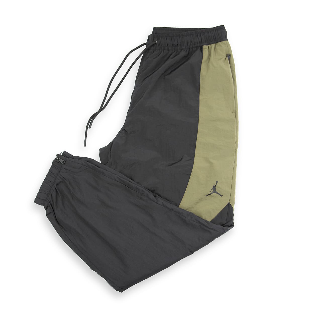 Jordan Sport Jam Warm-Up Pants, Black/Green Hue
