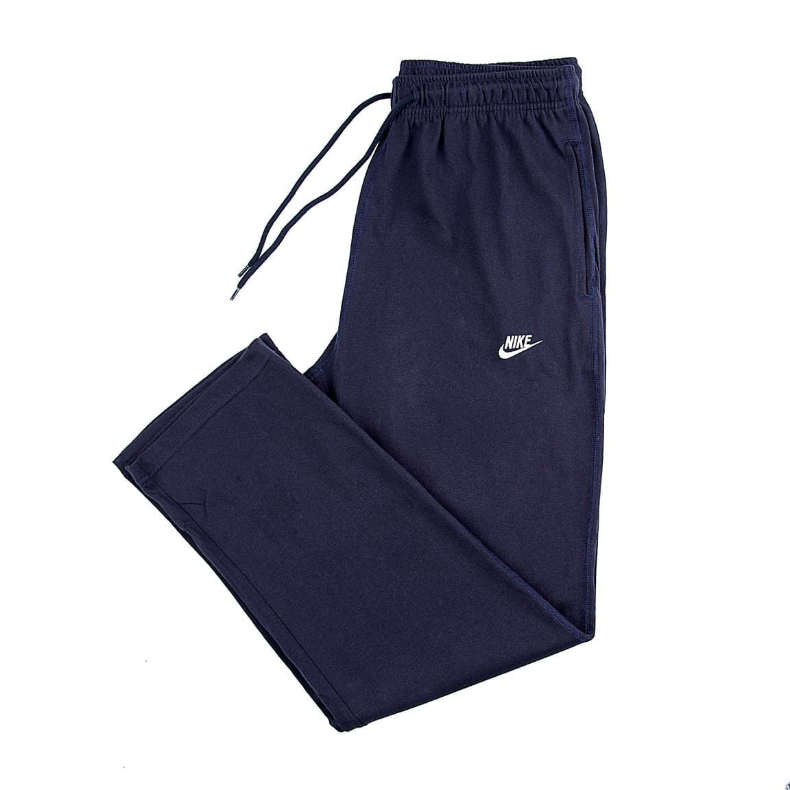  Navy blue Nike Club Fleece open-hem sweatpants 