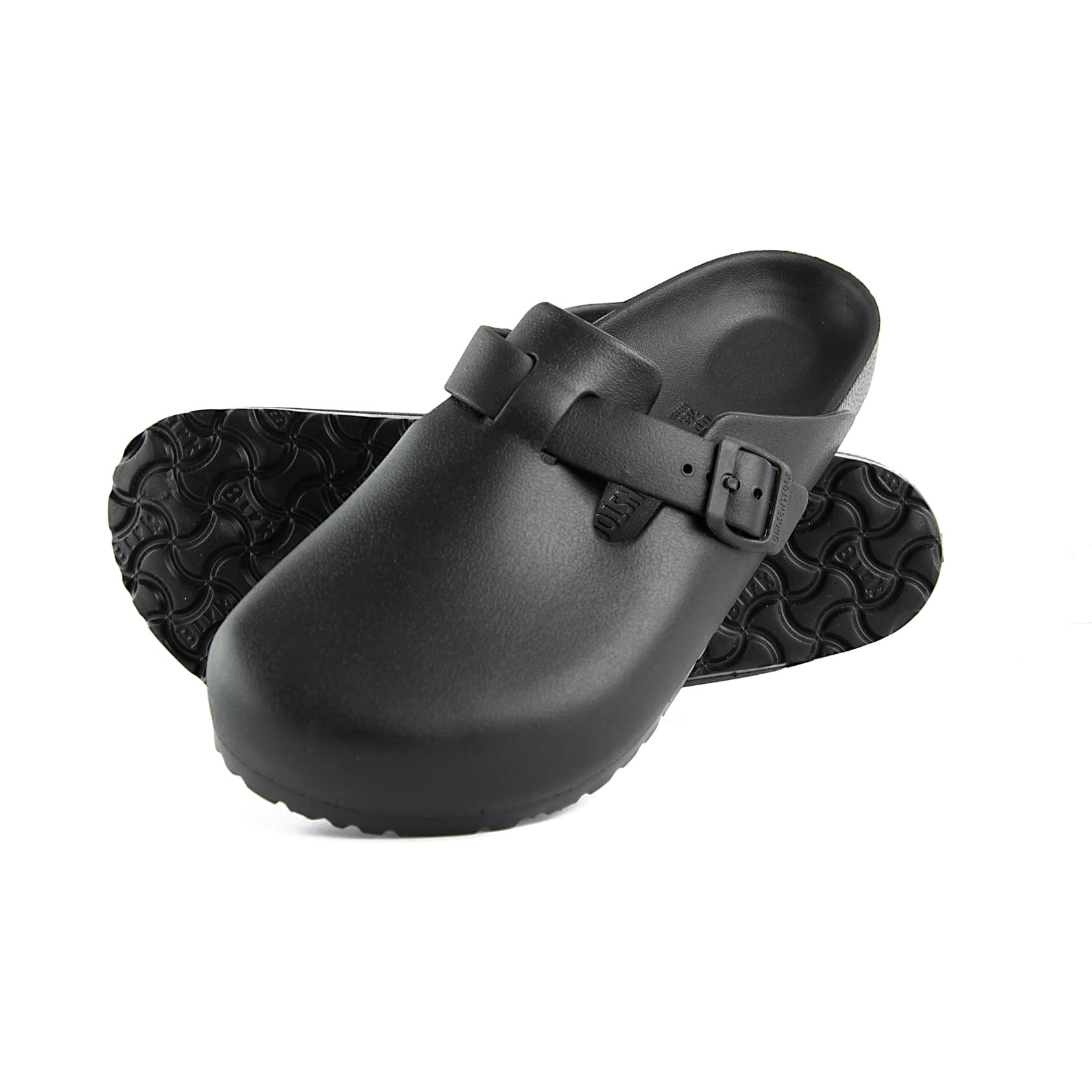 Birkenstock Boston EVA Clogs - Black Unisex Lightweight Comfort