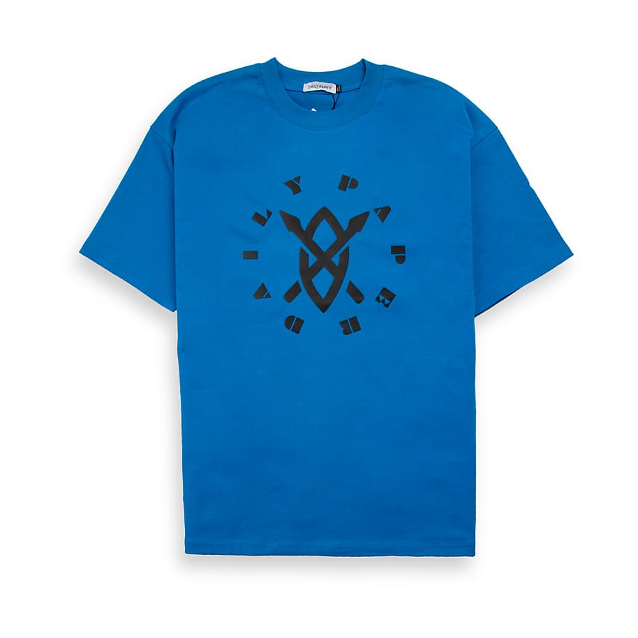 This is a short-sleeved, crew-neck t-shirt from the contemporary streetwear brand Daily Paper. 