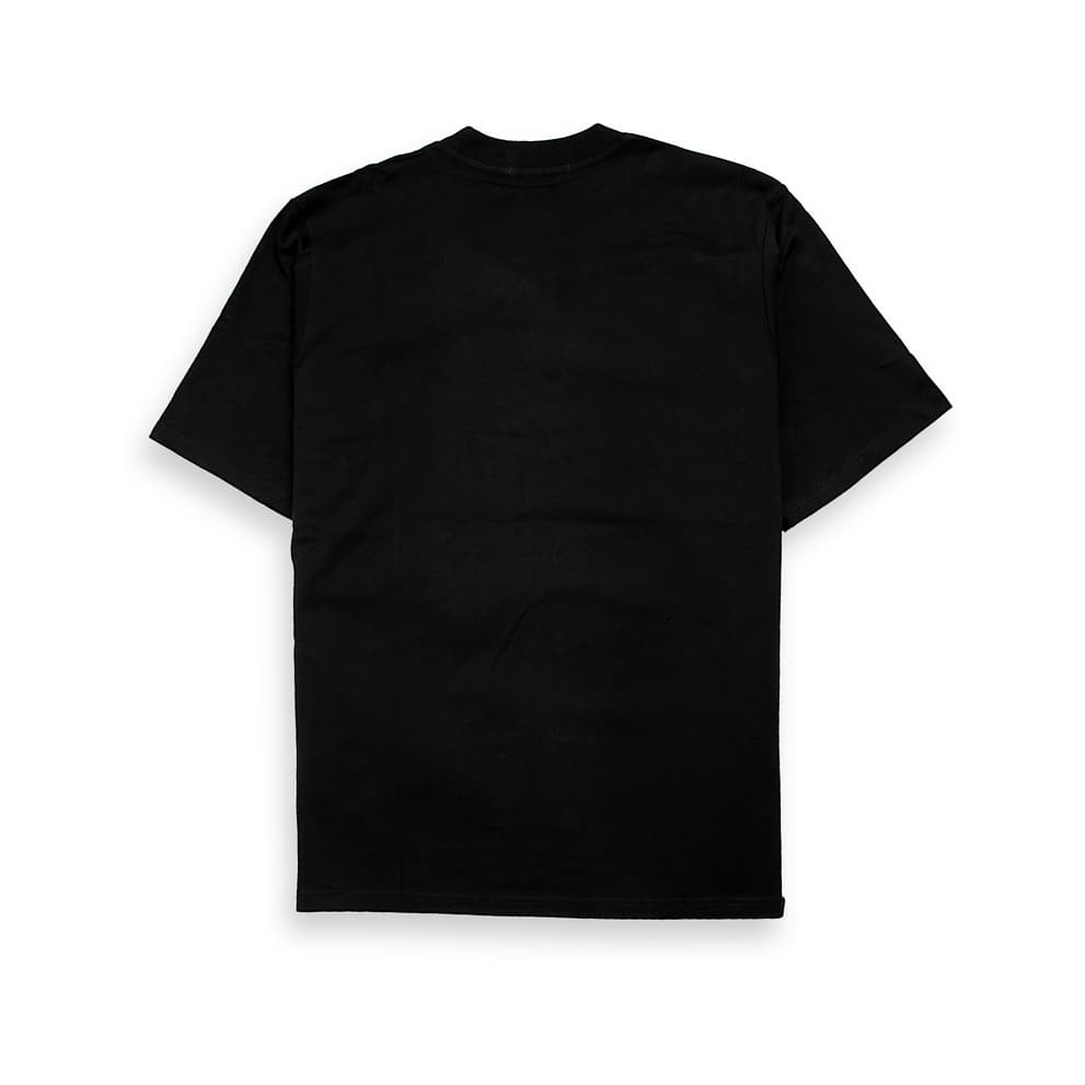 This is a classic white, short-sleeved, crew-neck t-shirt from the luxury fashion house Burberry. 