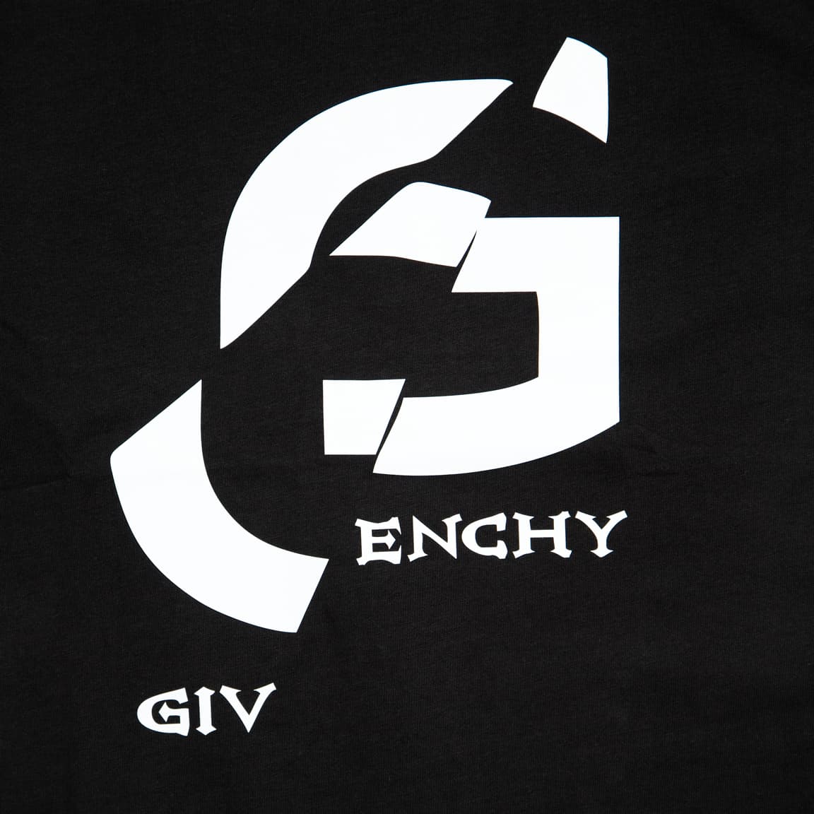 This is a bold Black Crew Neck T-shirt from the luxury fashion house Givenchy.