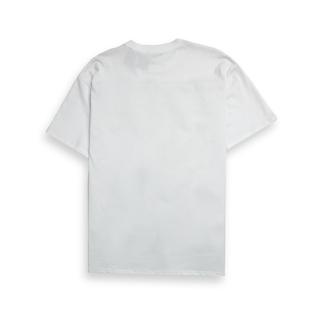 Own the moment with the Amiri White Crystal Ball Graphic T-shirt.