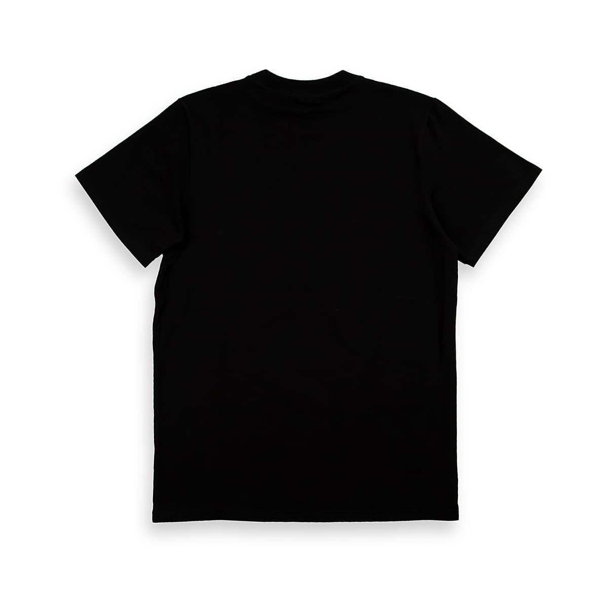 Black Dsquared2 t-shirt with Pac-Man pixelated graphic and logo, short sleeves, designer unisex streetwear.