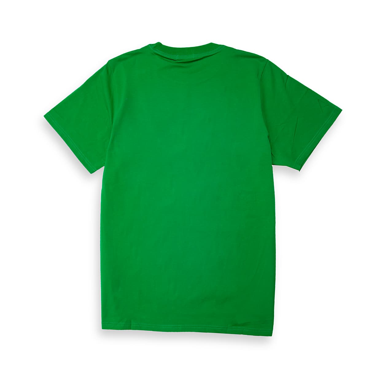 An oversized, short-sleeved cotton jersey T-shirt with a high crewneck.