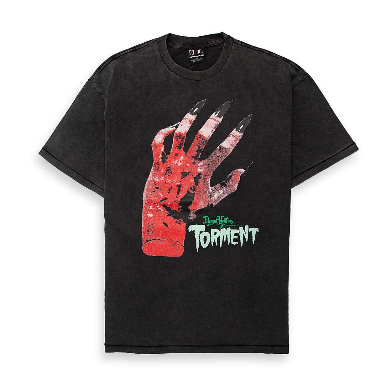 Elevate your streetwear collection with this premium cotton jersey graphic t-shirt. Crafted for an oversized, relaxed fit, this tee features a classic crewneck and short sleeves.