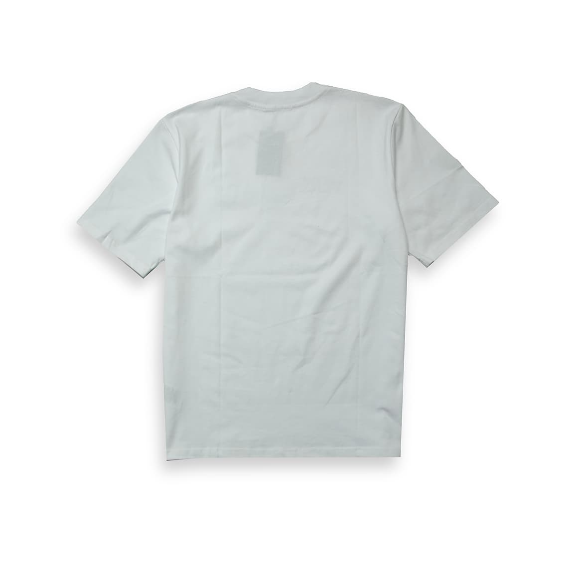 A classic short-sleeved, crewneck T-shirt featuring the iconic Versace Medusa motif placed centrally between the "VERS" and "ACE" lettering.