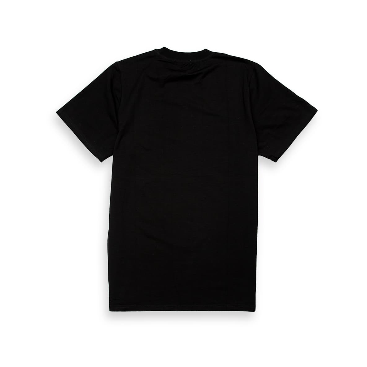 Black Loewe t-shirt with large blue/teal animal print bubble logo on chest, short sleeves, luxury unisex designer wear.