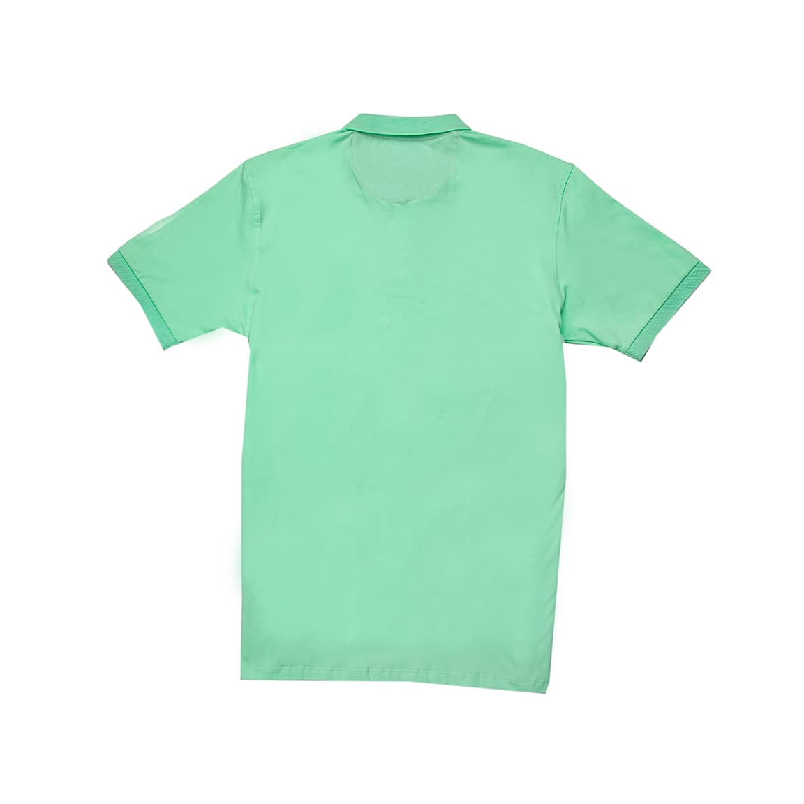 Mint Green Nautica short sleeve polo shirt with black embroidered J-Class sail logo on chest, men's breathable piqué cotton.