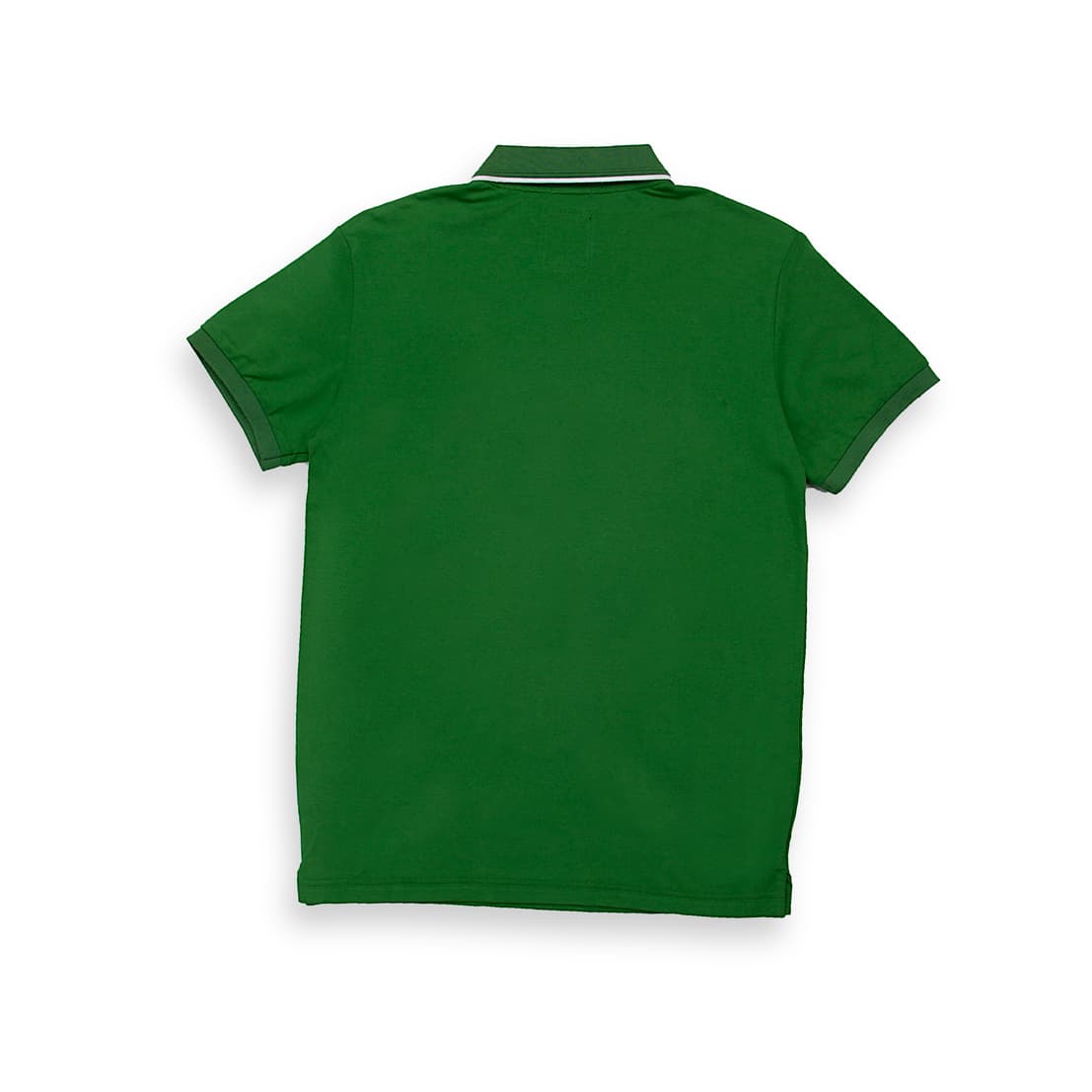 Forest Green G-Star RAW piqué polo shirt with white tipped collar and GSRD logo, short sleeves, men's classic fit.