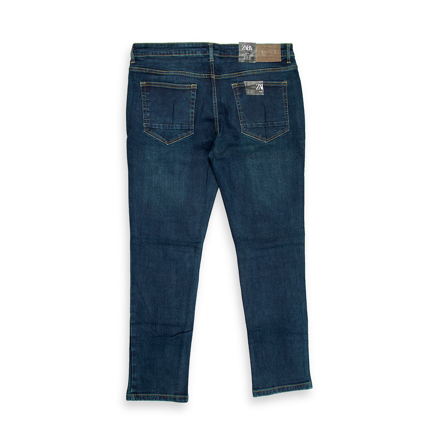 These are men's classic, minimally styled jeans, confirmed by the visible 'ZARA' tag.