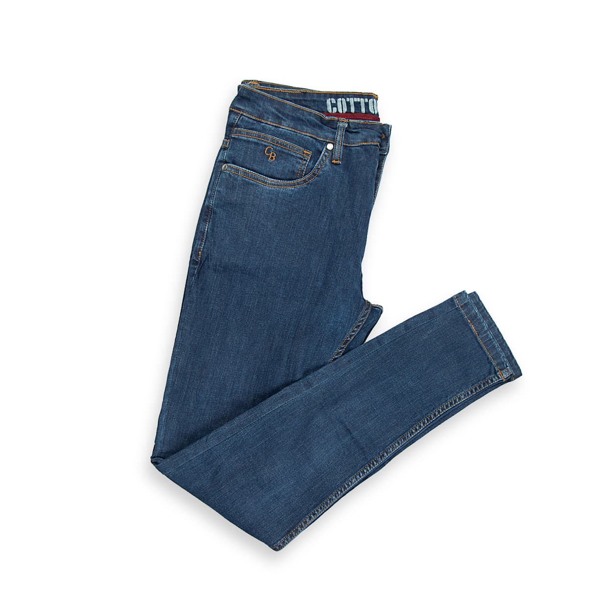 These are foundational, straight-fit denim jeans with a rich dark-wash blue finish, offering a timeless and versatile look suitable for both casual and semi-casual settings.