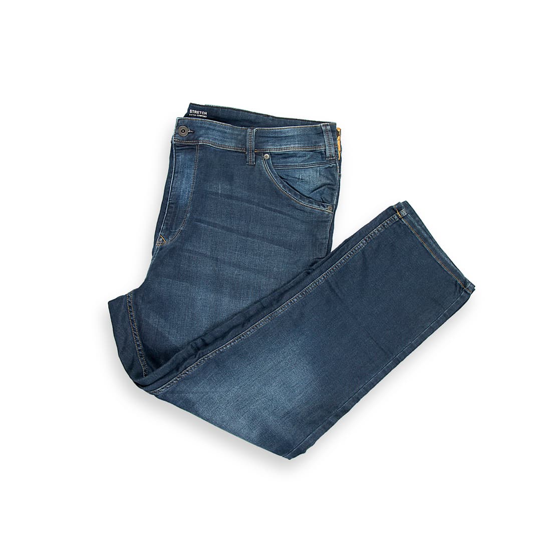 ENCORE The Regular Fit Dark Wash Denim Jeans | Men's Straight
