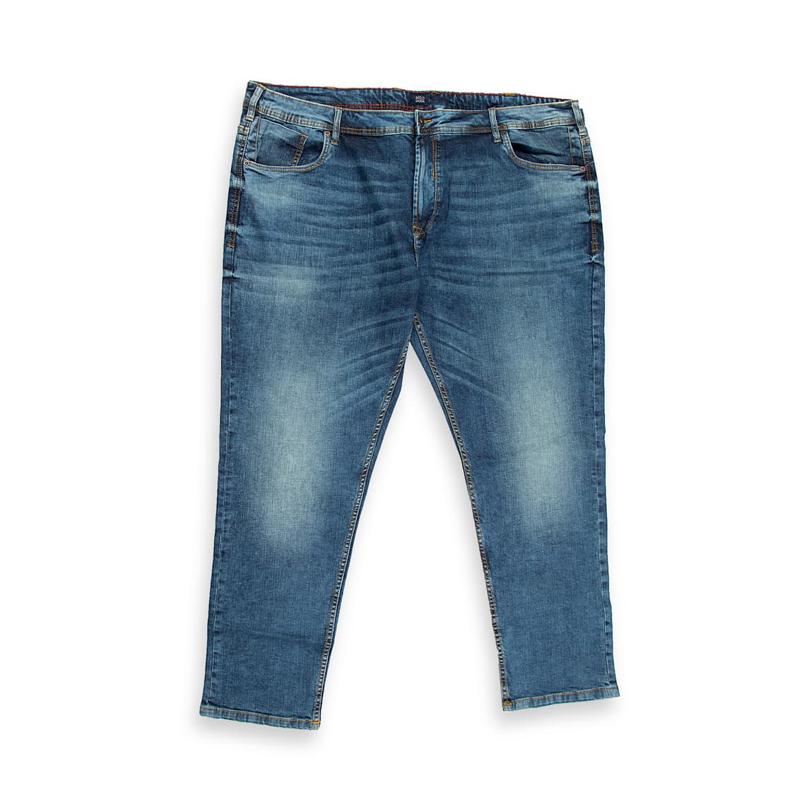 “Stylish blue slim-fit stretch jeans for men – casual comfort and premium denim for everyday wear.”