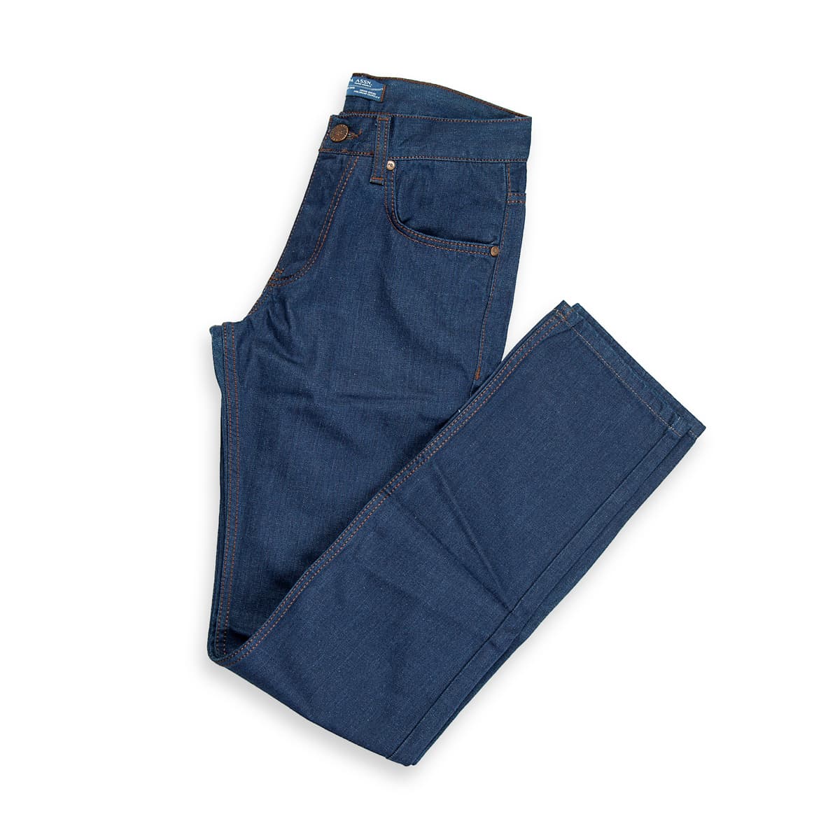 Classic Blue Straight Fit Jeans – Timeless Denim for Everyday Comfort and Style"