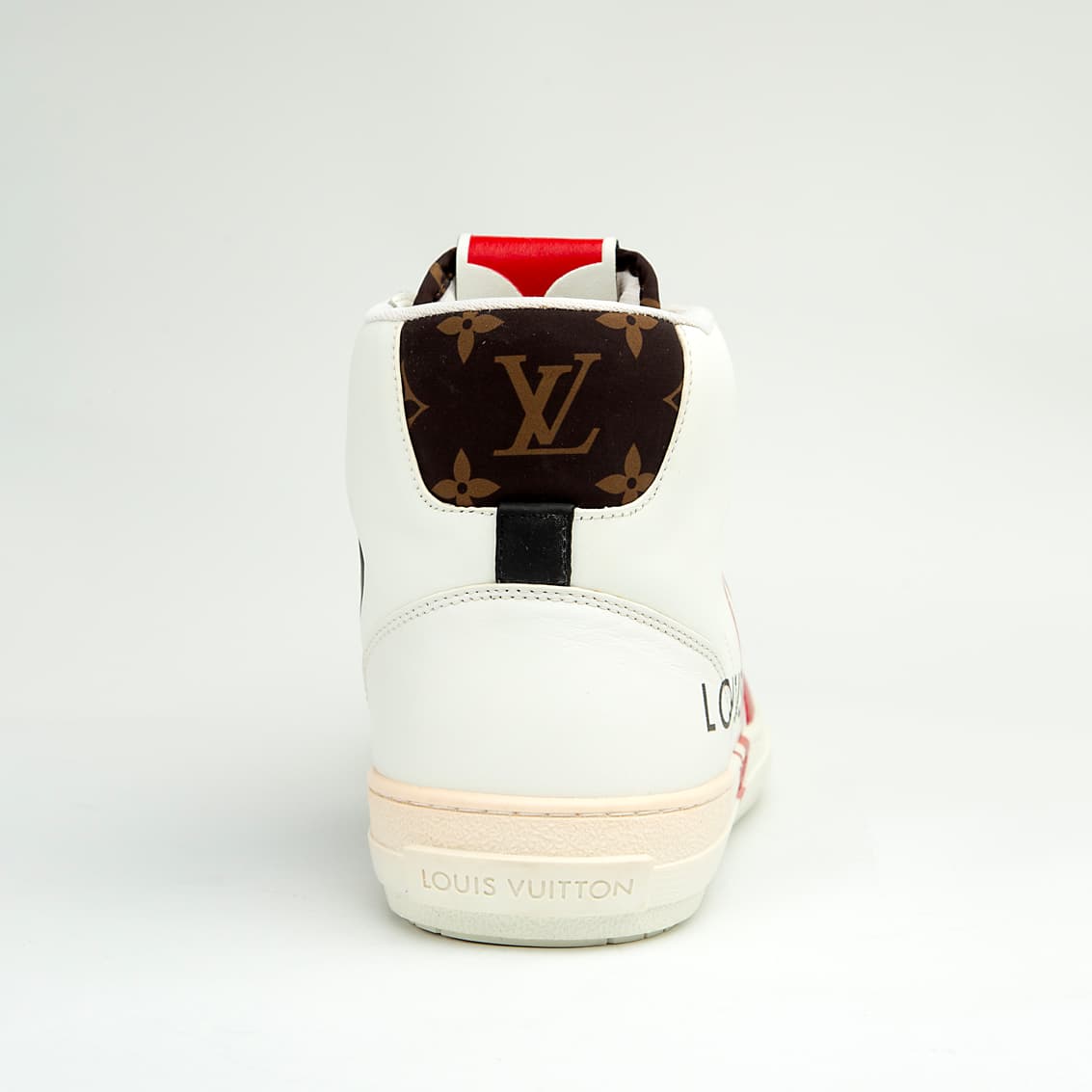 The Valentine Court High is a luxurious, high-top sneaker with a bold, romantic street appeal.