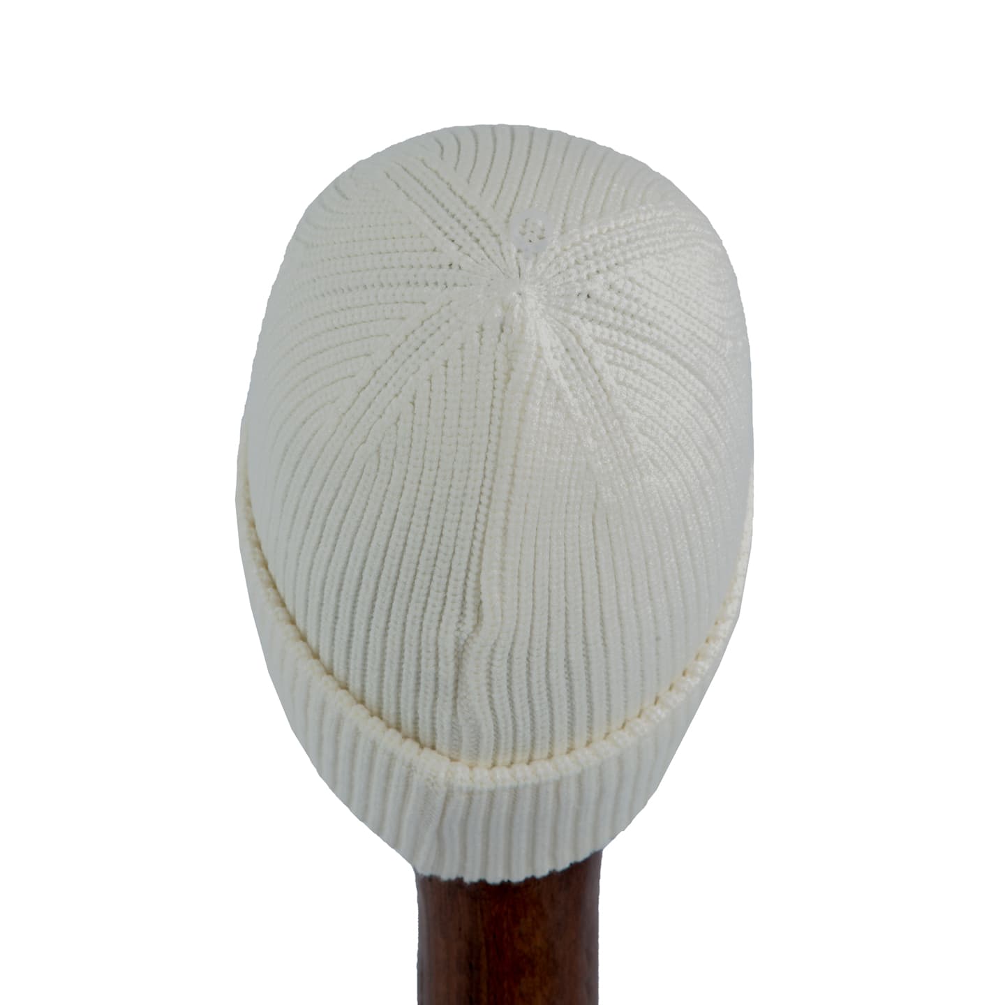 Miu Miu white ribbed knit beanie with embroidered logo and heart accent, luxury winter hat