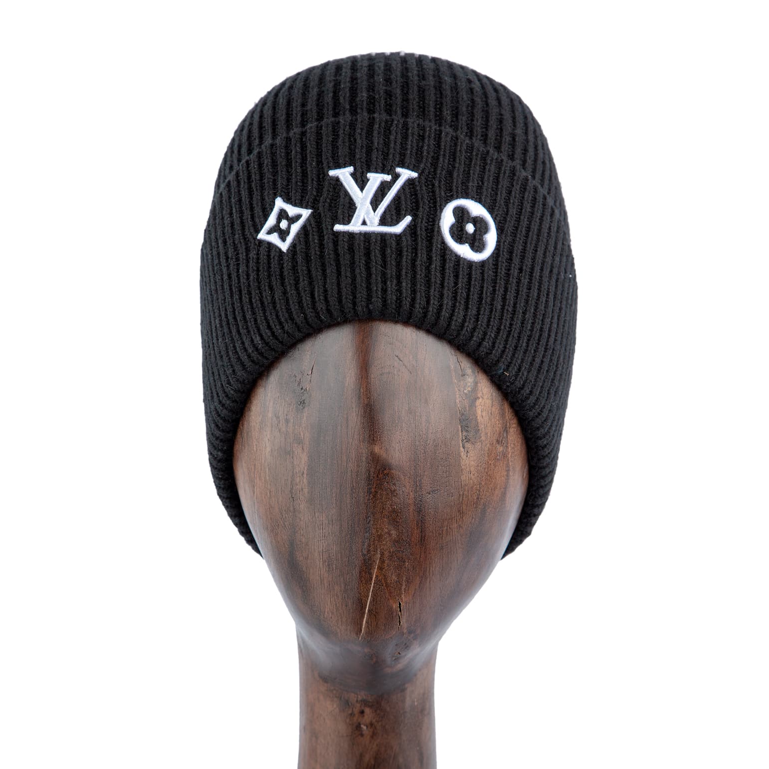 Rib-Knit Beanie, pink, wool, with logo, shop on Agu.ng