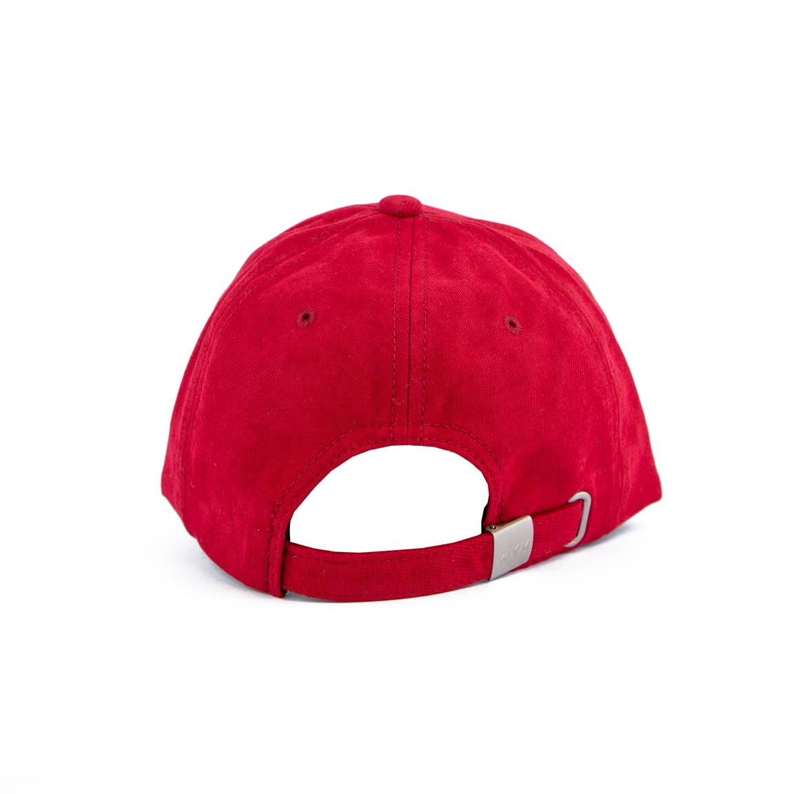 Red Baseball Cap with Black Number 41 Patch