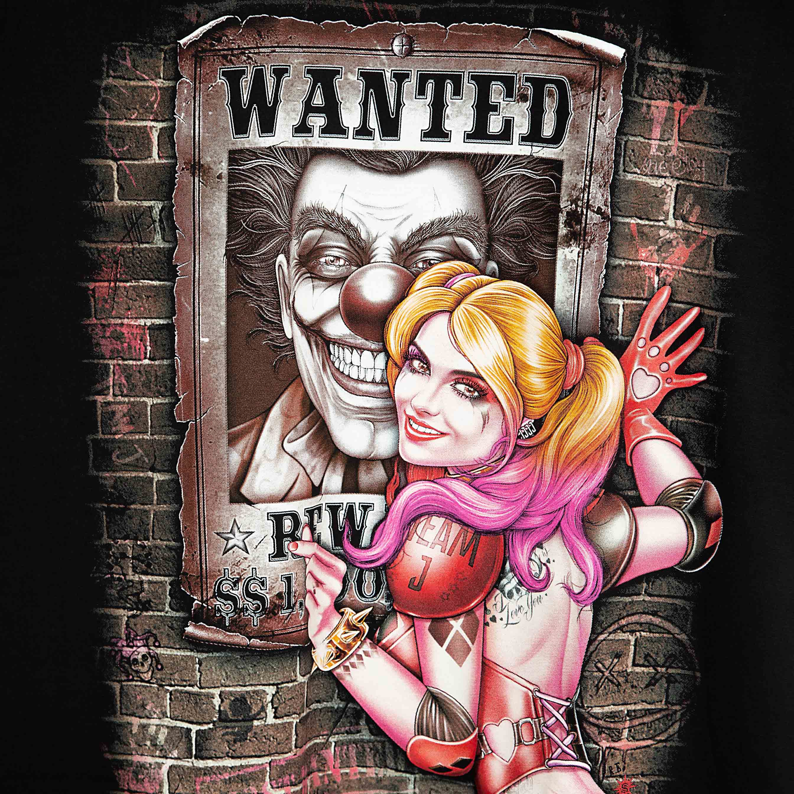 Rock Eagle The Joker & Harley Quinn Glow In The Dark T-Shirt.