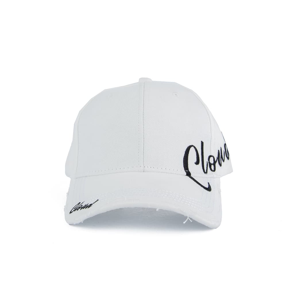 Distressed "Clown" Logo Cap | Edgy & Street Style