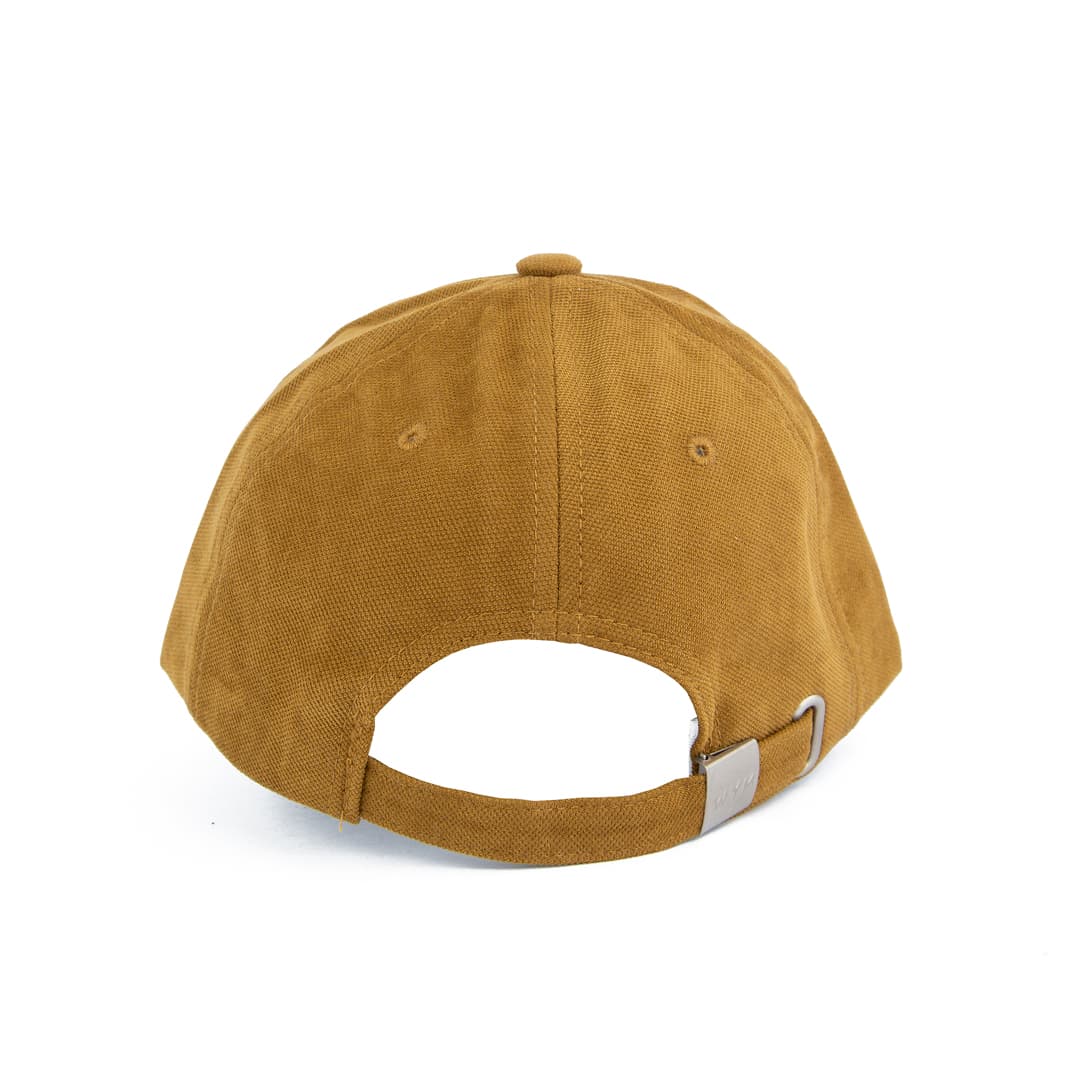 Classic 'C' Mustard Brown Unisex Baseball Face Cap with Embroidered Logo