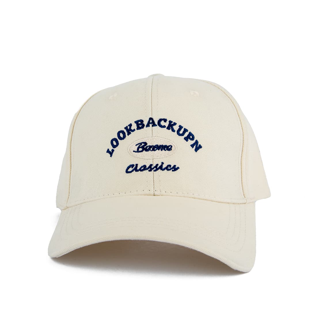 Look Back Up Classics Face Cap | Off-White | Stylish & Comfortable