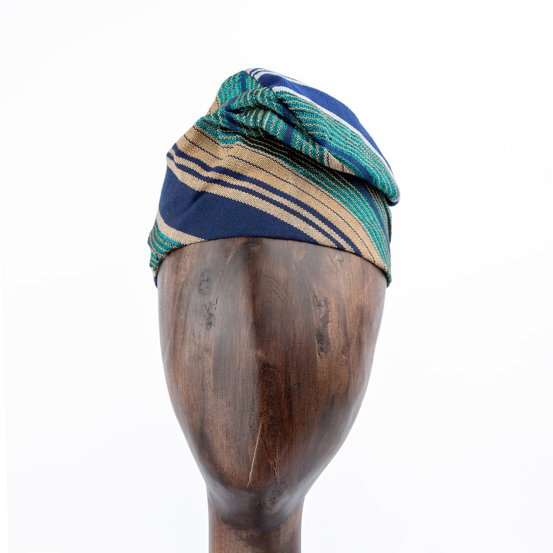 Yoruba Aso Oke Fila Cap with Embroidery | Men's African Headwear