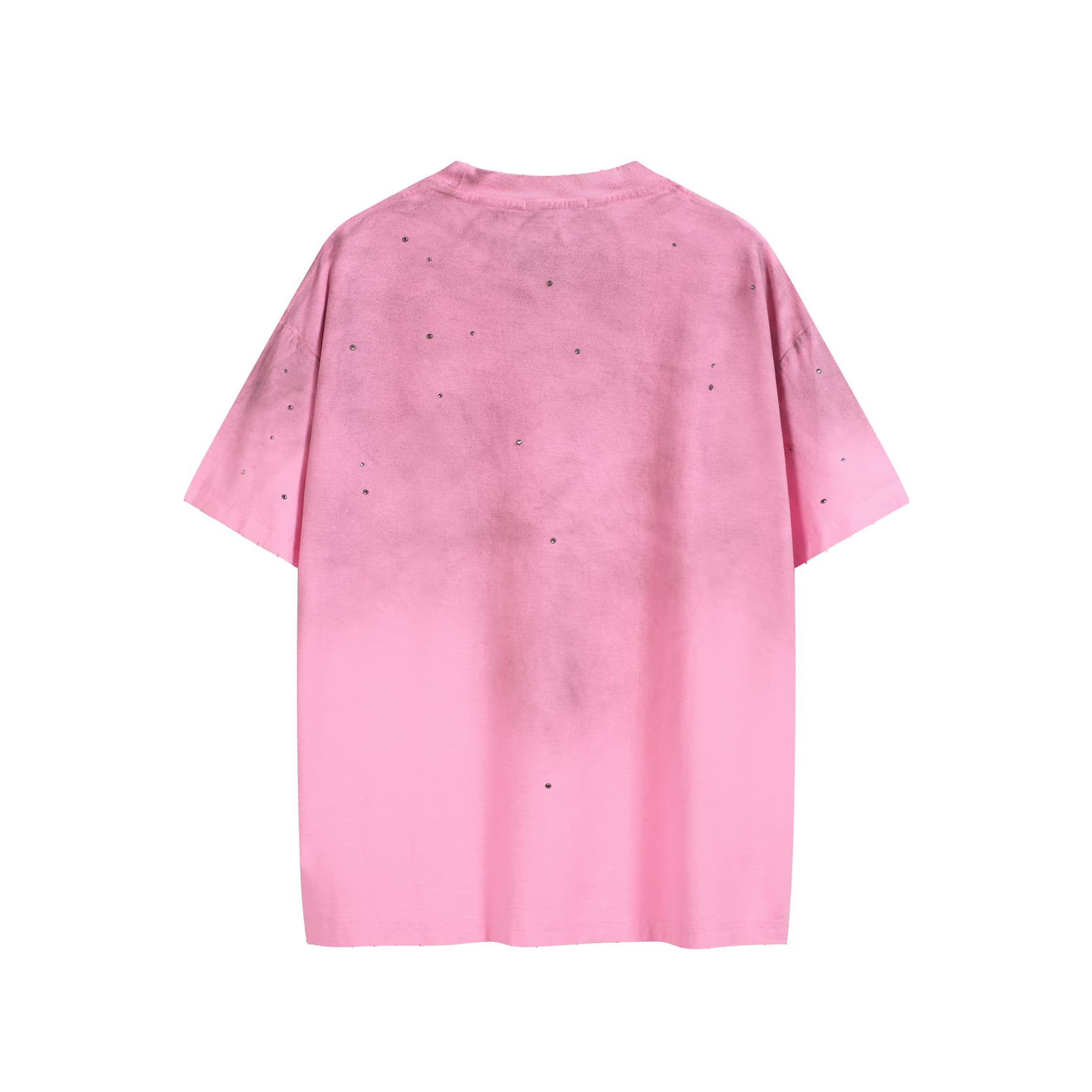 Acne Studios Rhinestone 1996 T-Shirt - Grey Melange, Unisex