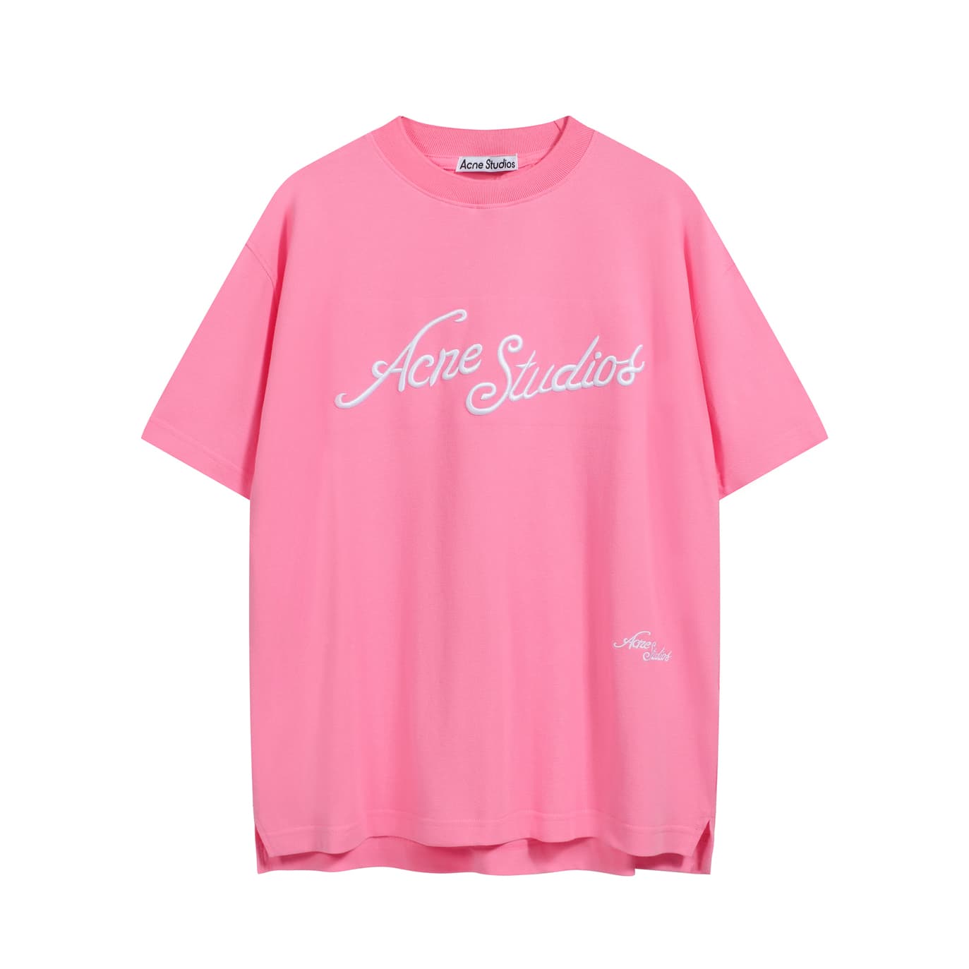 Acne Studios Embroidered Logo T-Shirt - Relaxed Unisex (58)