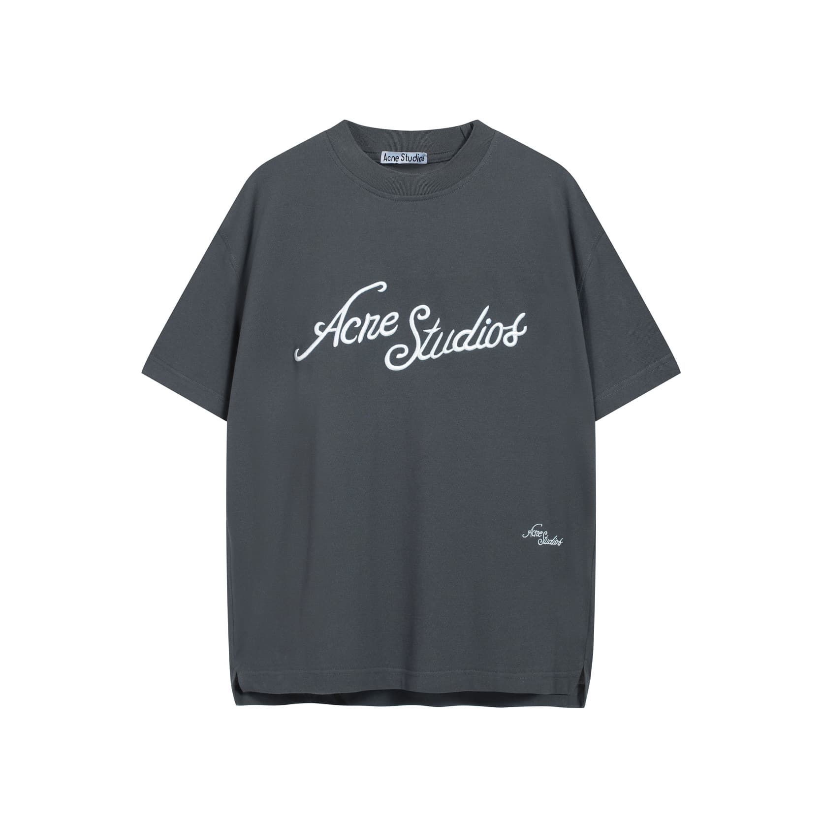 Acne Studios Embroidered Logo T-Shirt - Relaxed Unisex
