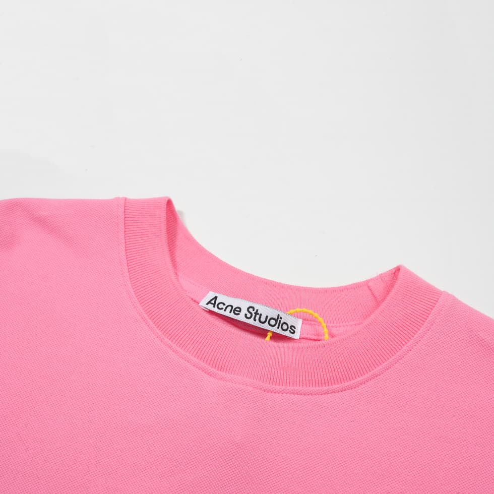 Acne Studios Embroidered Logo T-Shirt - Relaxed Unisex (58)