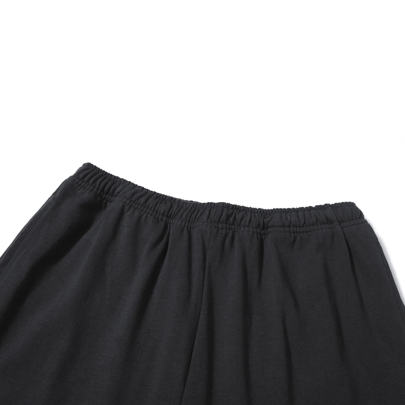 Acne Studios Unisex Wide-Leg Elastic Waist Trousers Black