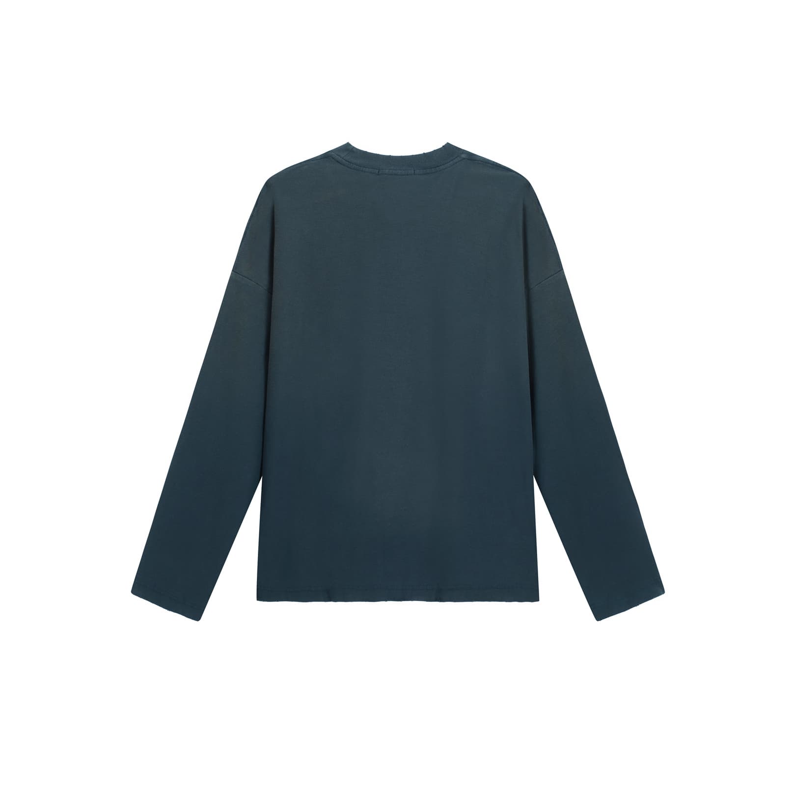 Acne Studios Unisex Washed Green '1996' Logo Long-Sleeve Tee