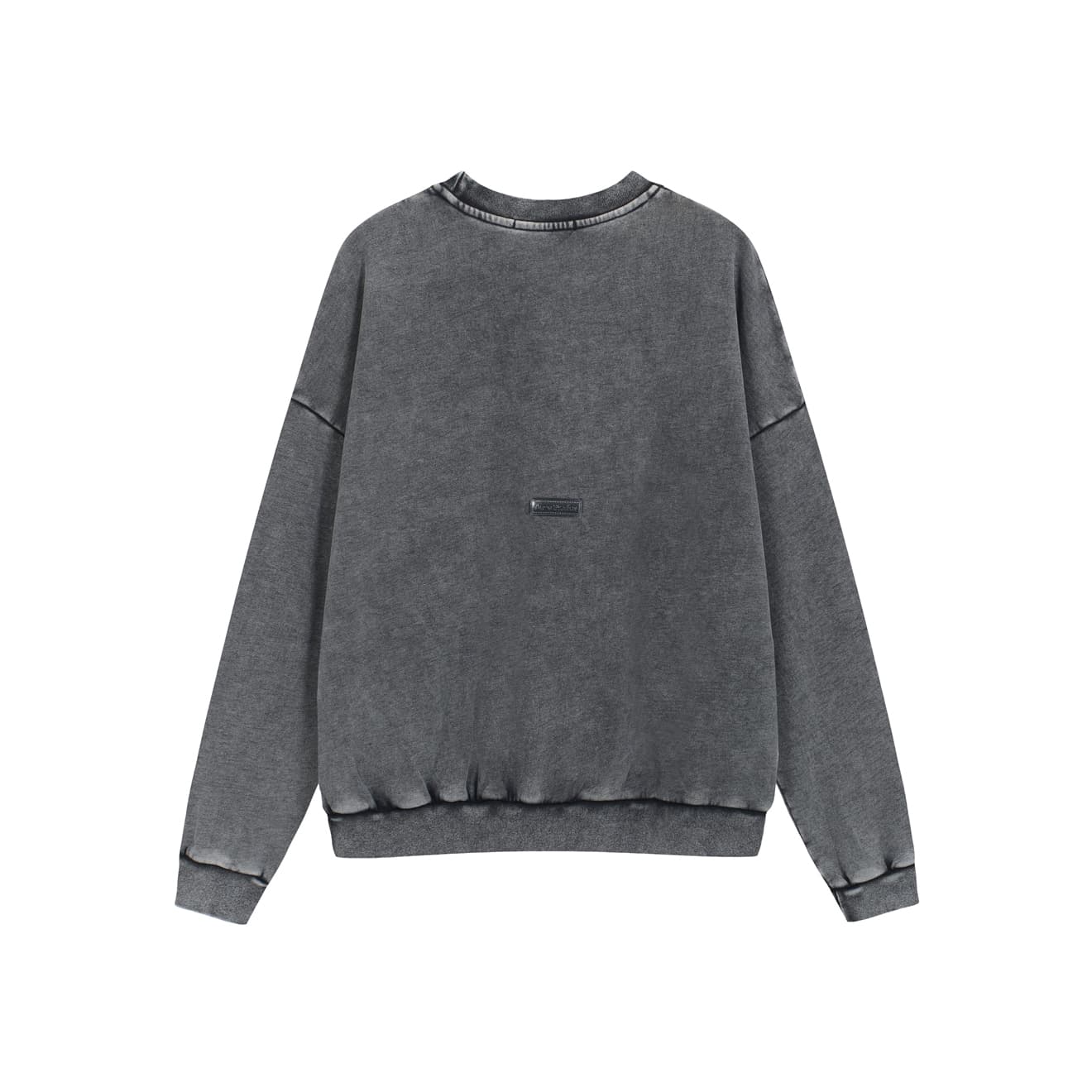 Acne Studios Garment-Dyed Oversized Washed Crewneck Sweatshirt
