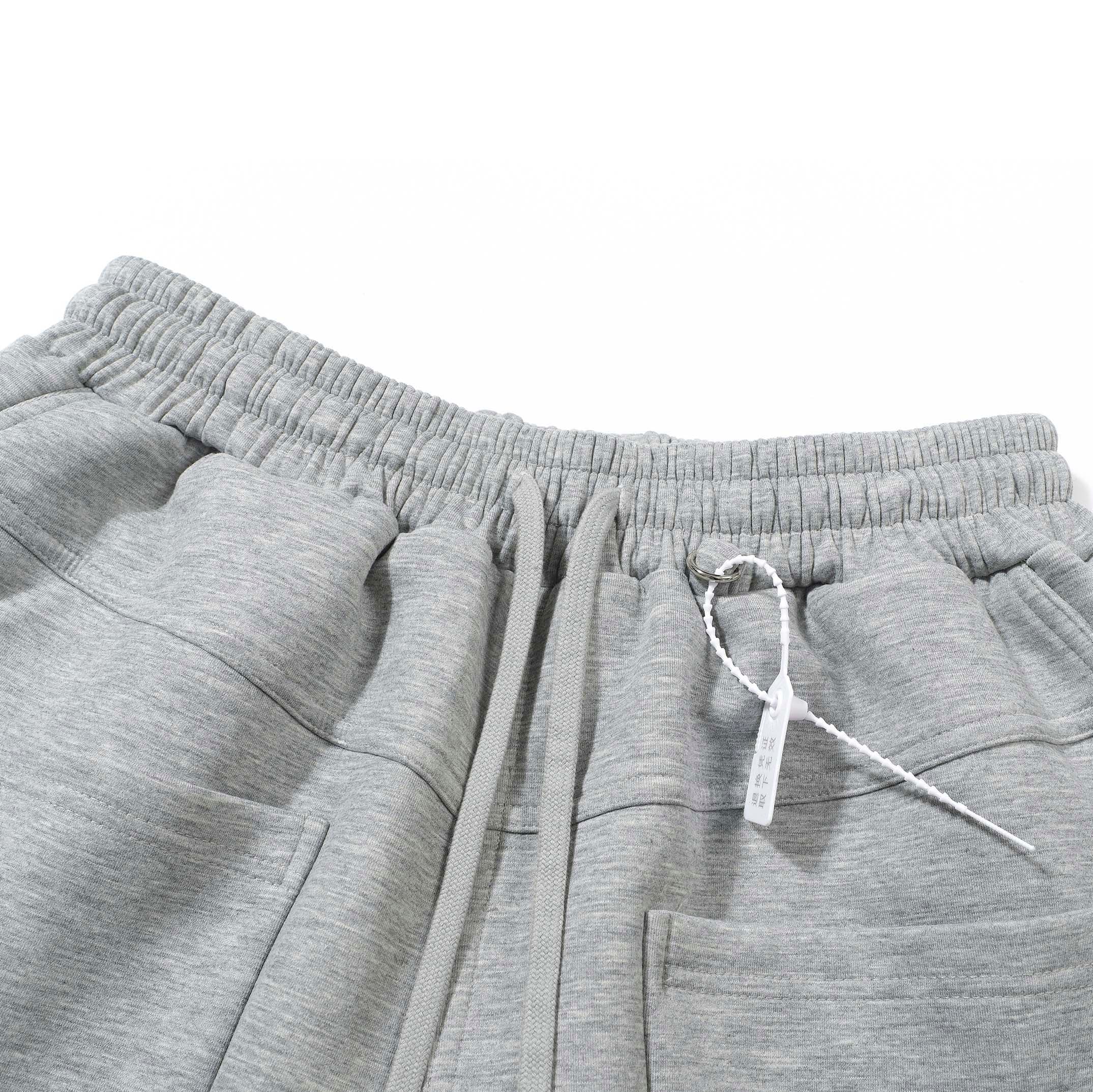 Baggy Grey Sweatpants - Ultra Relaxed Fit Multi-Seam Detail
