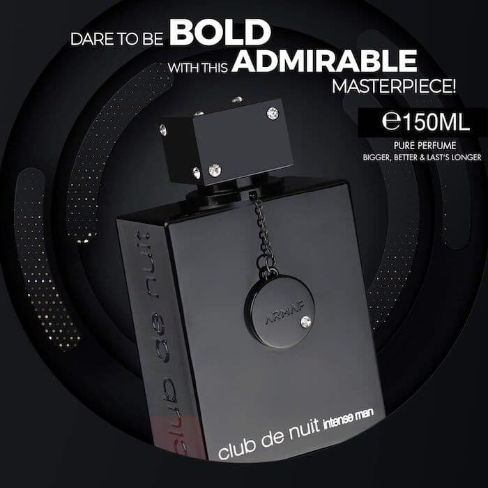 Armaf Club De Nuit Intense Man Parfum Pure Perfume 150ml