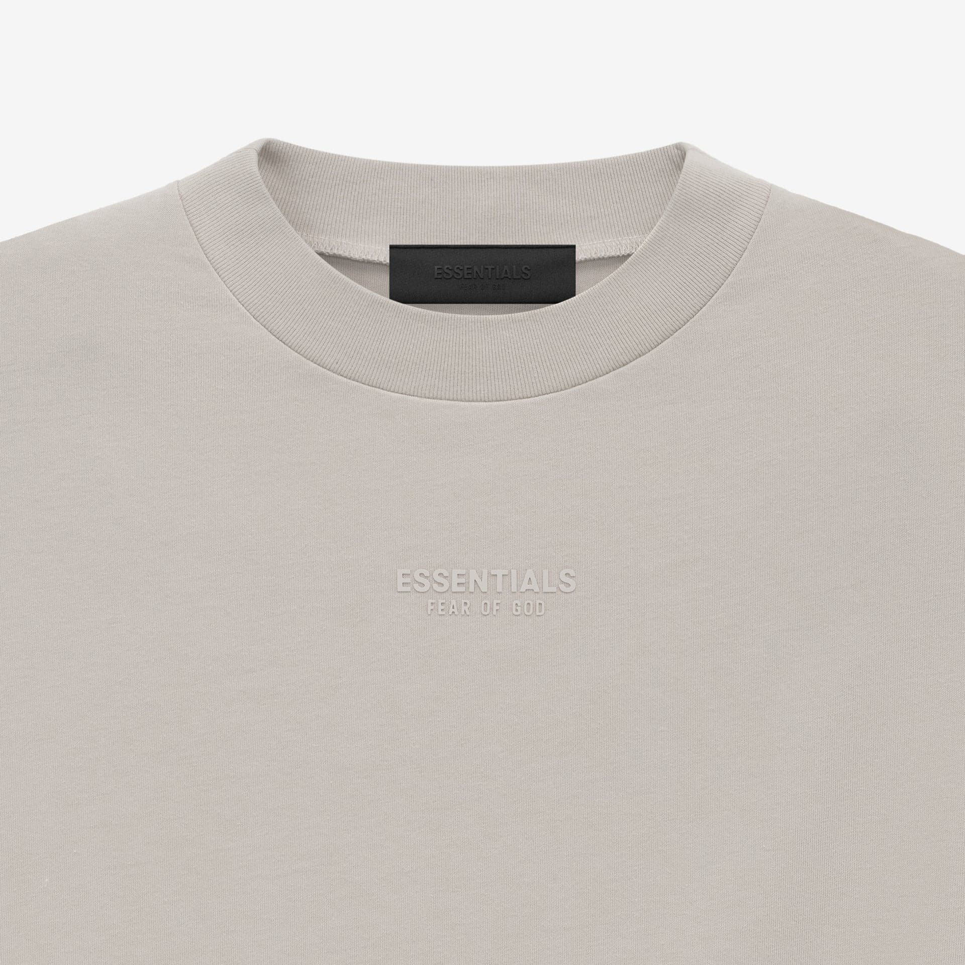 Unisex Essentials Oversized Long Sleeve T-Shirt - Pale Taupe