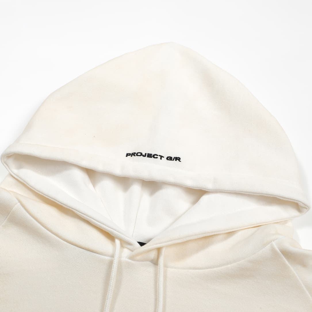 PROJECT G/R Sleeveless Washed Hoodie Unknown Artist