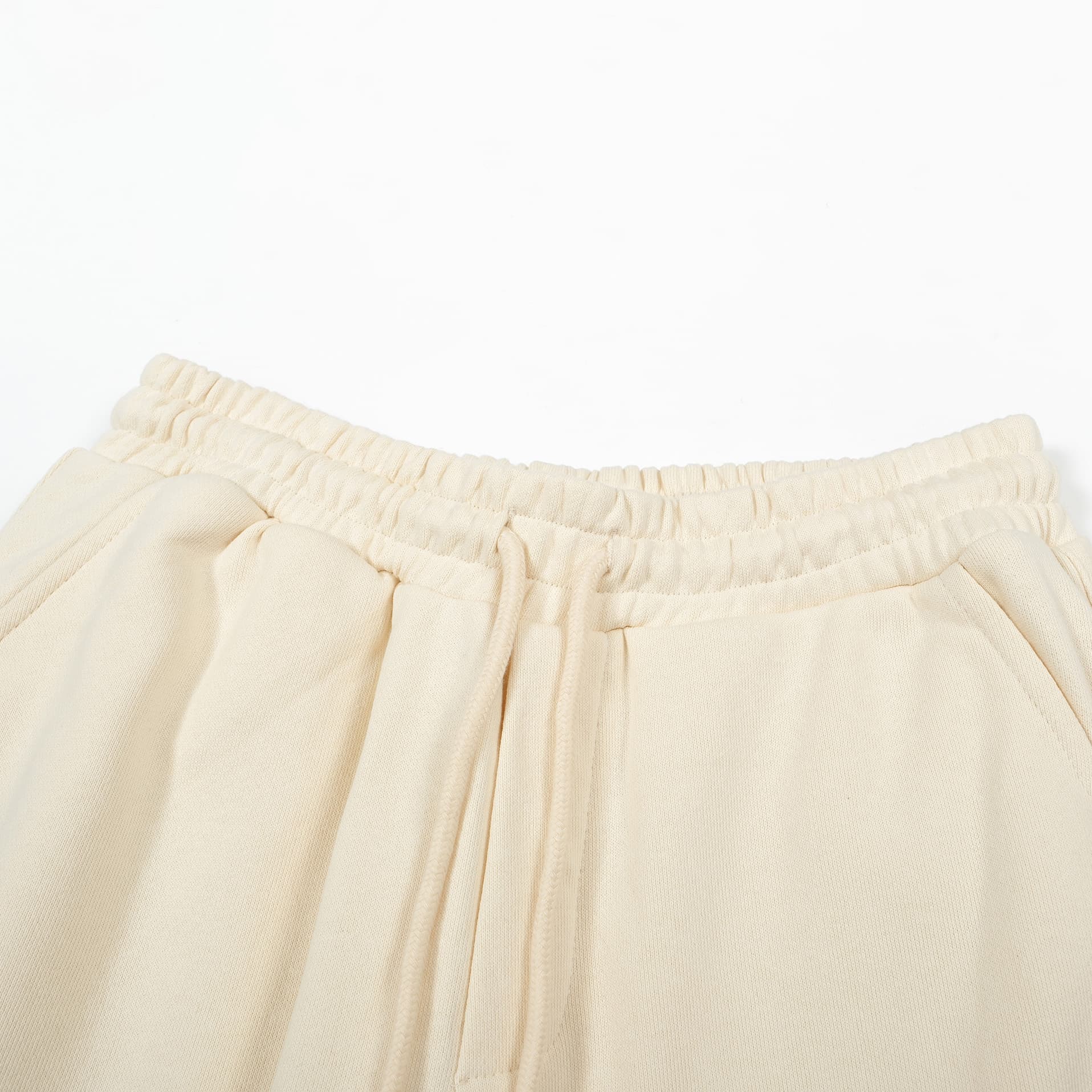 GRAILZ Baggy Cream Track Pants | Unisex Loose-Fit Streetwear