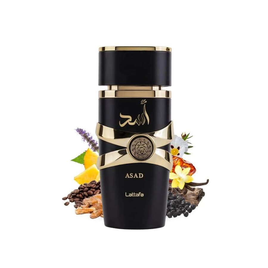 Lattafa Men's Asad EDP Spray 3.4 oz Fragrances