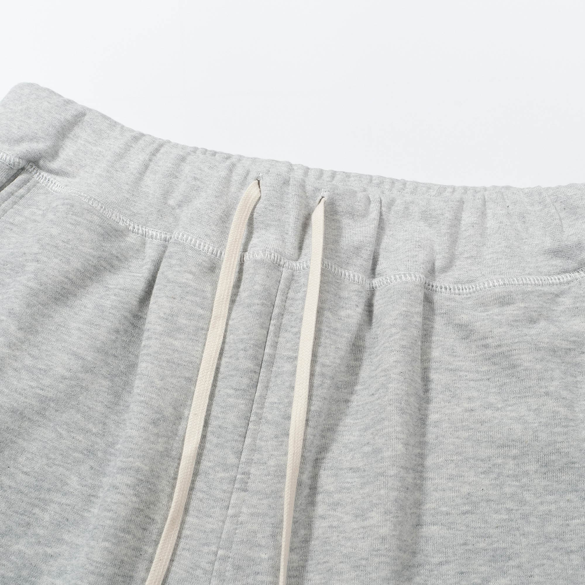 LEMAIRE Grey Wide-Leg Cotton Fleece Drawstring Sweatpants