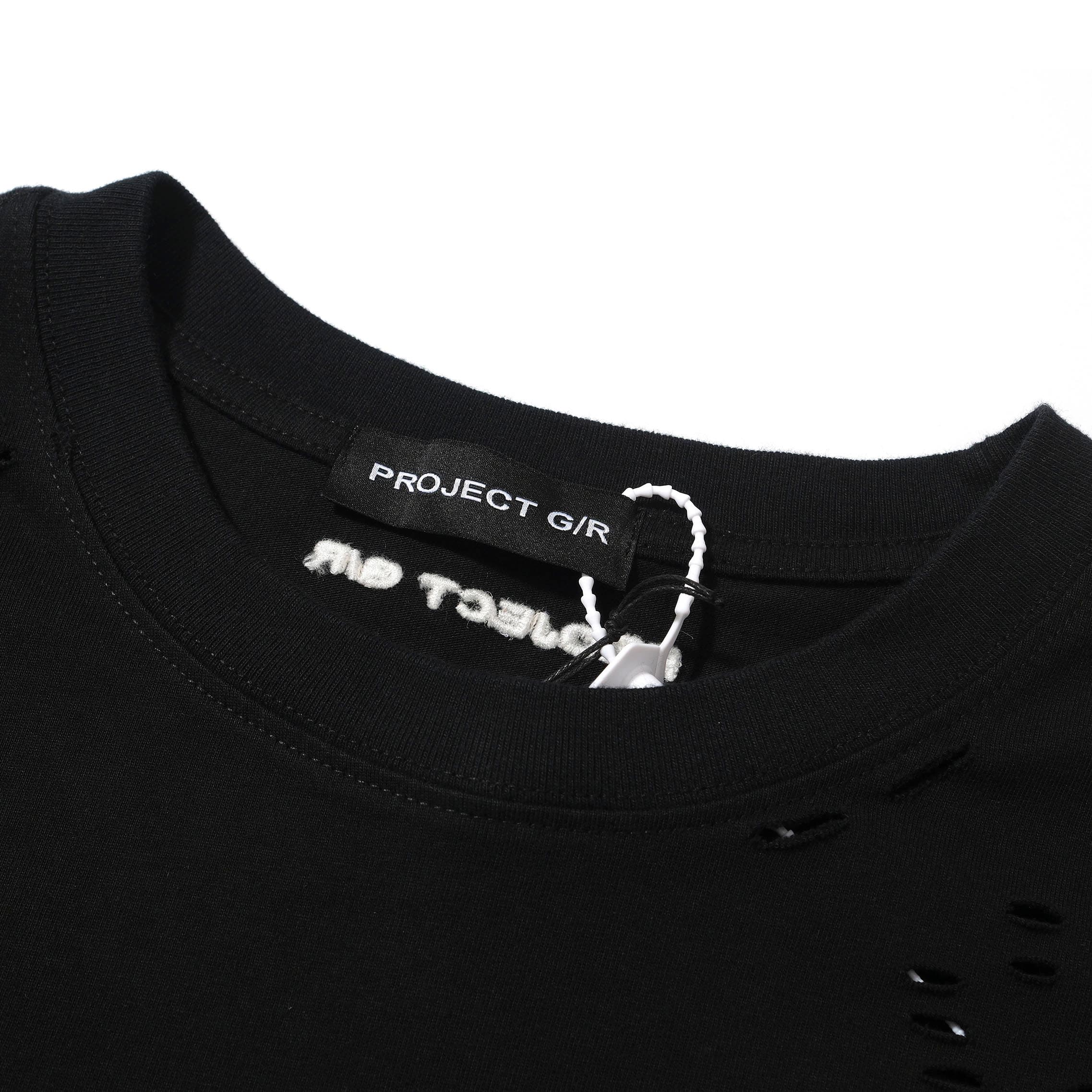 PROJECT G/R Bluesnake Black Washed Oversized Graphic T-Shirt